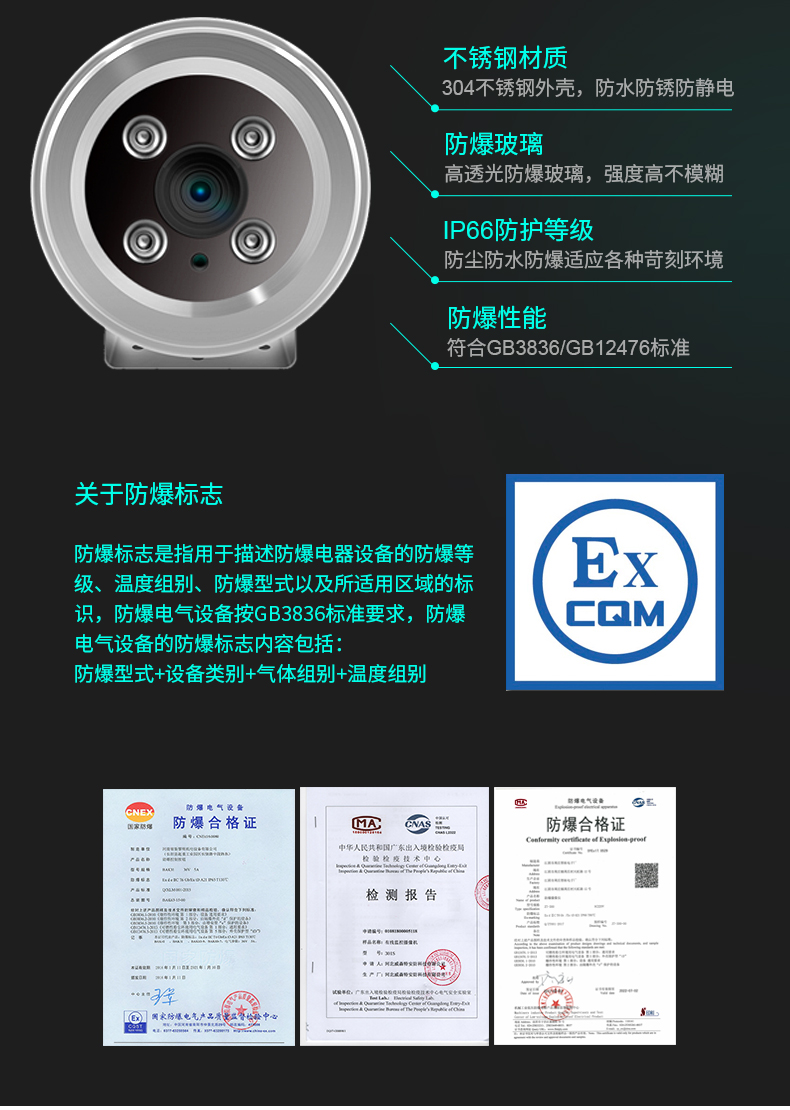 防爆摄像头作用图片